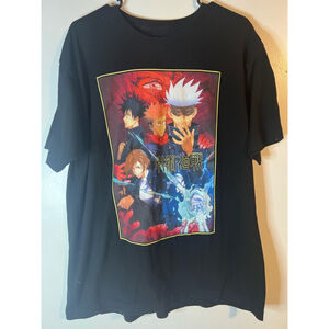 Men's Crunchyroll Jujutsu Kaisen T-Shirt XL Graphic Tee